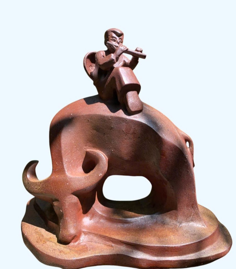 Tác phẩm "Thanh bình" mang điệu hồn dân tộc.