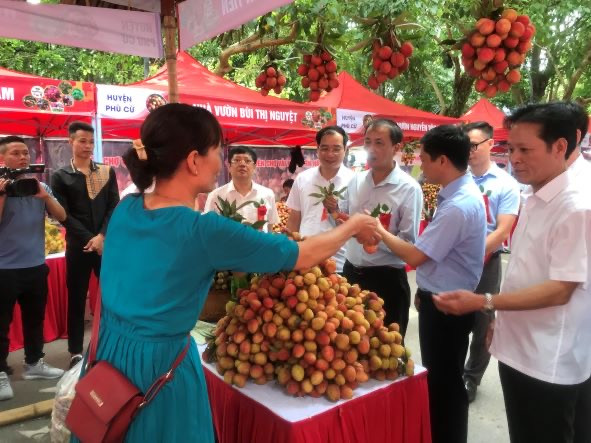 Phiên chợ vải Hưng Yên năm 2023.