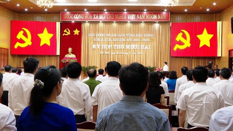 Hội đồng nhân dân tỉnh Bắc Ninh bế mạc kỳ họp thứ 12.