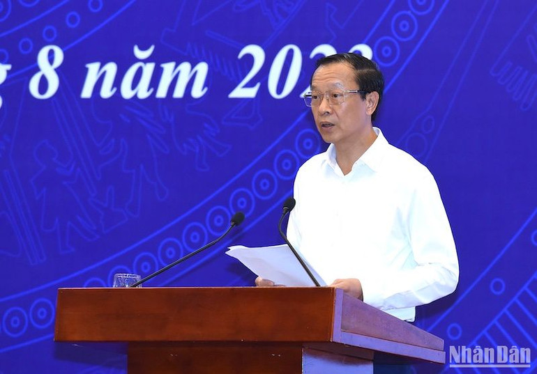 Thứ trưởng Giáo dục và Đào tạo Phạm Ngọc Thưởng. (Ảnh: TRẦN HẢI) Thứ trưởng Giáo dục và Đào tạo Phạm Ngọc Thưởng. (Ảnh: TRẦN HẢI)