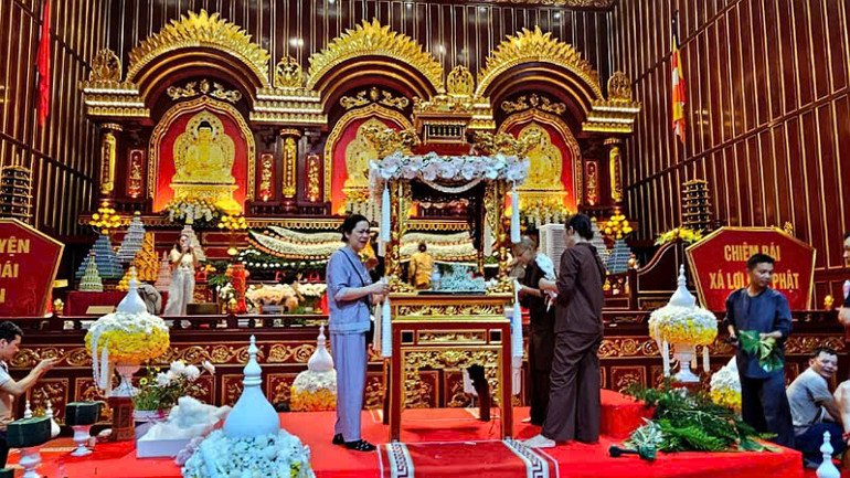 Công tác chuẩn bị, phục vụ đang được Ban Trị sự Giáo hội Phật giáo tỉnh Quảng Ninh gấp rút thực hiện.