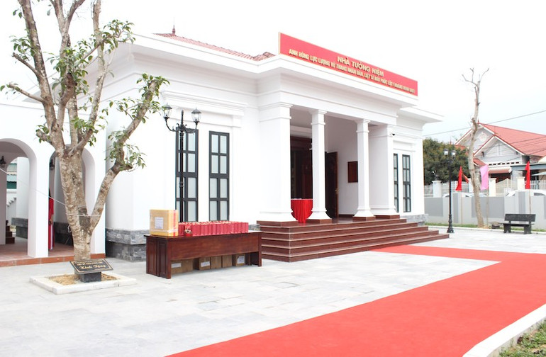 Nhà tưởng niệm Anh hùng Lực lượng vũ trang nhân dân, Liệt sĩ Đào Phúc Lộc tại thành phố Móng Cái.