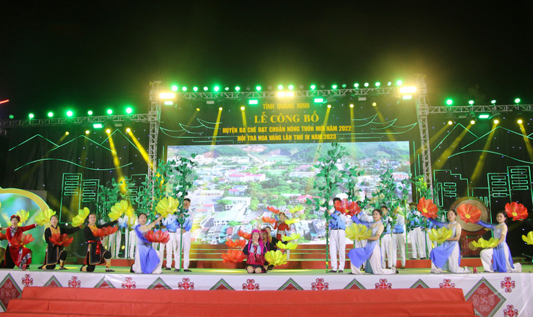 Nhân dịp này, huyện Ba Chẽ đã tổ chức khai Hội Trà hoa vàng lần thứ IV.