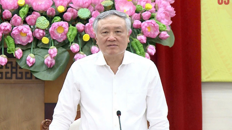 Phó Thủ tướng Nguyễn Hòa Bình phát biểu kết luận tại buổi làm việc với tỉnh Quảng Ninh.