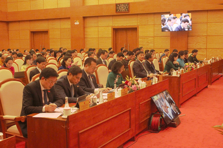 Các đại biểu tham dự Kỳ họp.