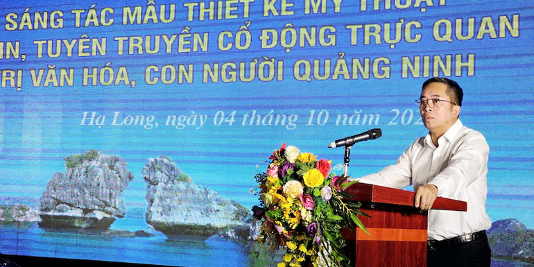 Lãnh đạo Sở Văn hóa và Thể thao tỉnh Quảng Ninh phát động cuộc thi. Lãnh đạo Sở Văn hóa và Thể thao tỉnh Quảng Ninh phát động cuộc thi.