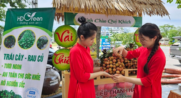 Sản phẩm vải thiều Thanh Hà luôn được thị trường trong nước và nước ngoài đón nhận.
