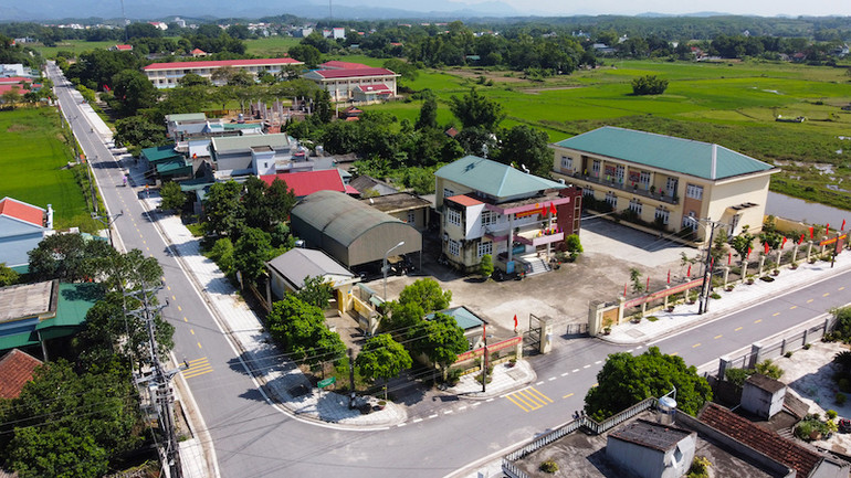 Xã Đầm Hà là xã đạt chuẩn nông thôn mới kiểu mẫu đầu tiên của huyện Đầm Hà.