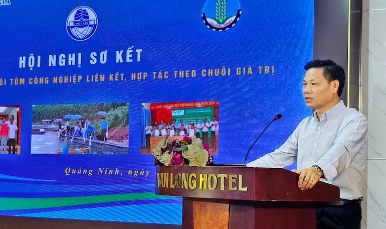 Lãnh đạo Sở Nông nghiệp và Phát triển nông thôn Quảng Ninh phát biểu tại hội nghị. Lãnh đạo Sở Nông nghiệp và Phát triển nông thôn Quảng Ninh phát biểu tại hội nghị.