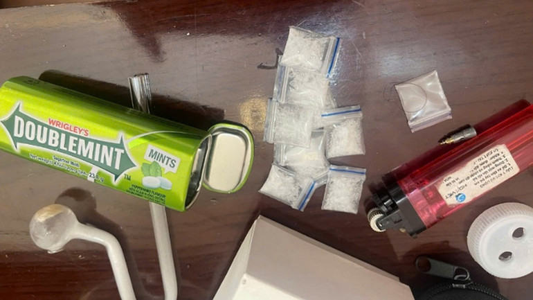 Vật chứng thu giữ.