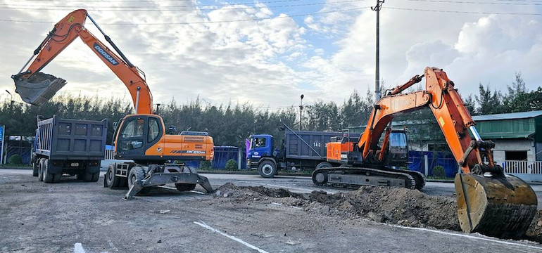 Động thổ Dự án "Khai thác xuống sâu dưới mức -220 mỏ Bình Minh".