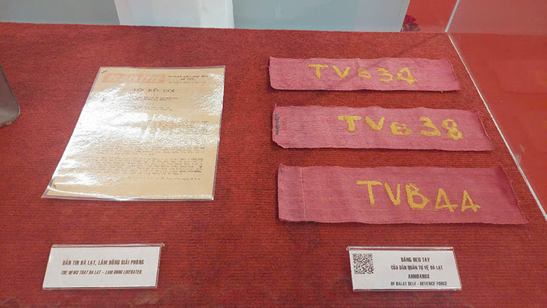 Hình ảnh, tư liệu, hiện vật được trưng bày, giới thiệu tại triển lãm.