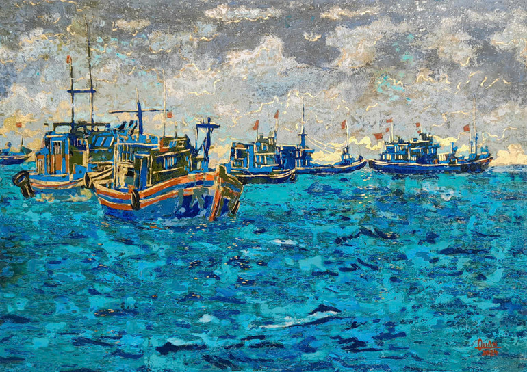 "Bến Xuân Hải" giàu cảm xúc của Nguyễn Tiến Quân.