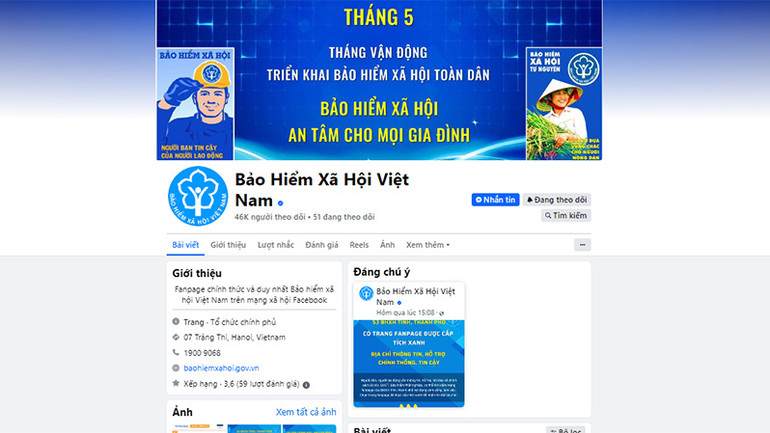 Fanpage chính thức của Bảo hiểm xã hội Việt Nam.