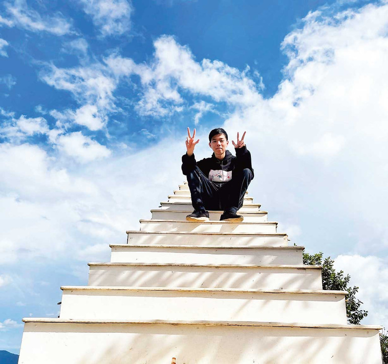 Trong không gian hòa quyện với thiên nhiên, du khách có thể lưu lại những khoảnh khắc đáng nhớ.