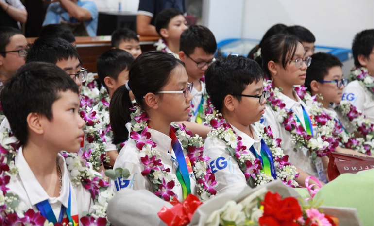 Học sinh Thủ đô đạt được thành tích cao tại IMSO 2024 Học sinh Thủ đô đạt được thành tích cao tại IMSO 2024