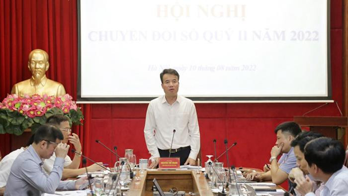 Tổng Giám đốc Nguyễn Thế Mạnh phát biểu tại hội nghị (Ảnh: VSS).