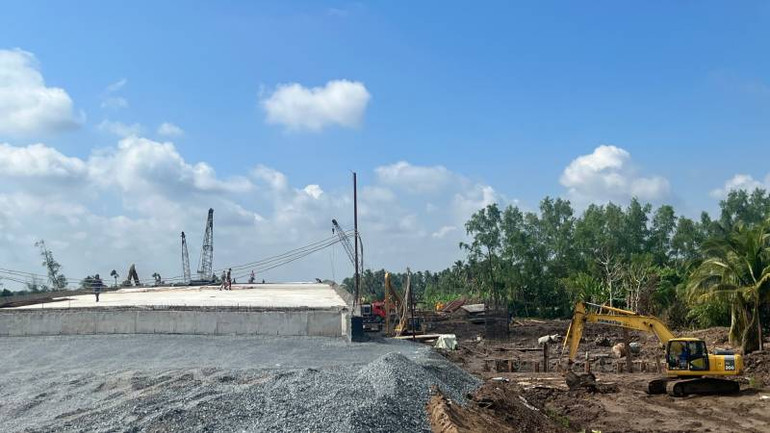 Tỉnh Bến Tre tập trung đẩy nhanh tiến độ xây dựng các công trình trọng điểm.