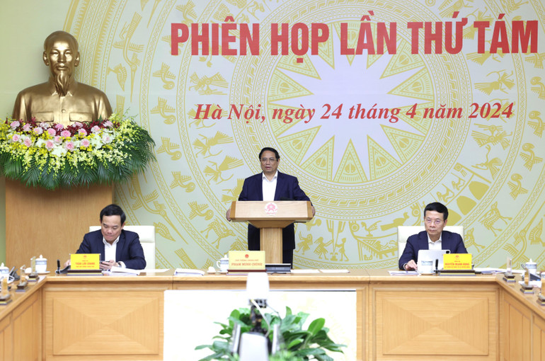 Thủ tướng Phạm Minh Chính chủ trì phiên họp.