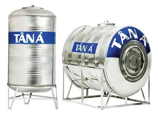 Các loại bồn chứa nước trên sân thượng hoặc mái nhà.