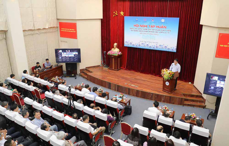 Hội nghị tập huấn (Ảnh: THANH TÙNG)