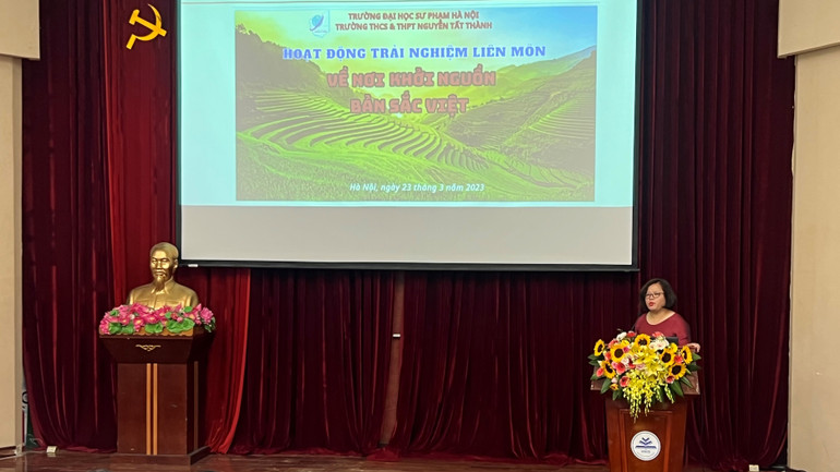 Giáo viên chia sẻ những kinh nghiệm tổ chức hoạt động trải nghiệm liên môn Giáo viên chia sẻ những kinh nghiệm tổ chức hoạt động trải nghiệm liên môn