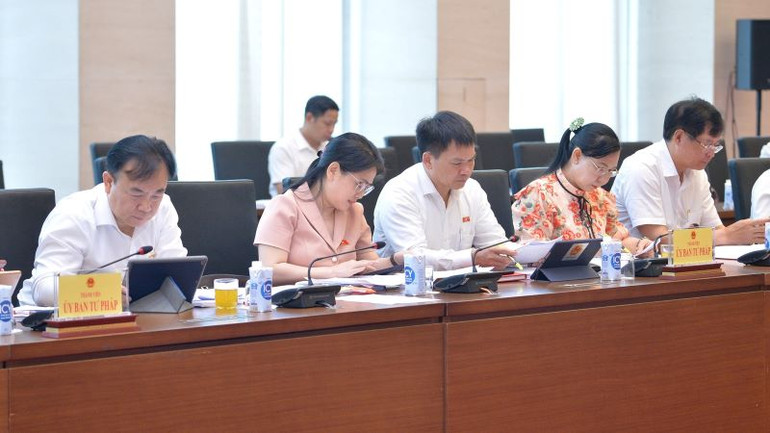 Các đại biểu tham dự phiên họp.