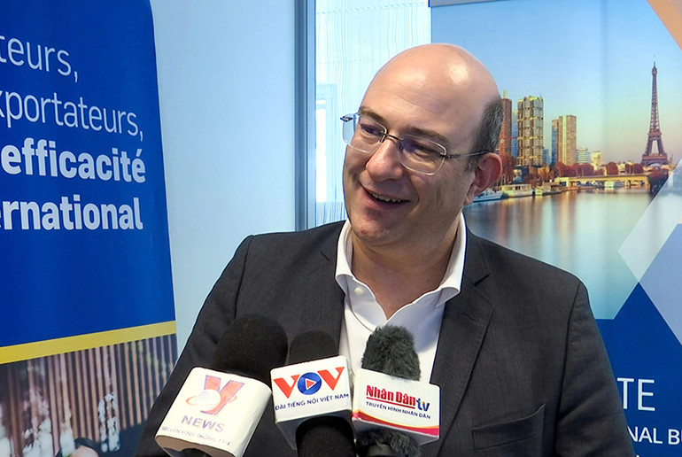 Ông Pierre Mongrué nhận định: Việt Nam là một thị trường với nhiều tiềm năng và có những thế mạnh nổi trội để các doanh nghiệp Pháp thực hiện mong muốn đa dạng hóa thị trường và các mặt hàng tại khu vực châu Á.