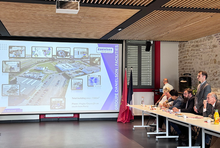 Các doanh nghiệp Pháp đề xuất hợp tác với Thái Bình trong lĩnh vực công nghiệp, môi trường và đào tạo. Ảnh: MINH DUY