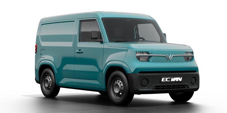 EC Van là bước tiến mới trong chiến lược xanh hóa giao thông "ai cũng có xe xanh" của VinFast. Ảnh: VinFast