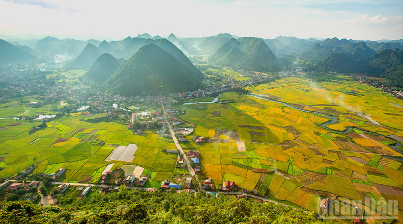 Nắng chiều Bắc Sơn.