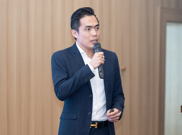 Ông Nguyễn Huy, Trưởng Ban Công nghệ, Hiệp hội Dữ liệu quốc gia. (Ảnh: Hiệp hội Dữ liệu Quốc gia) sonr5943.jpg