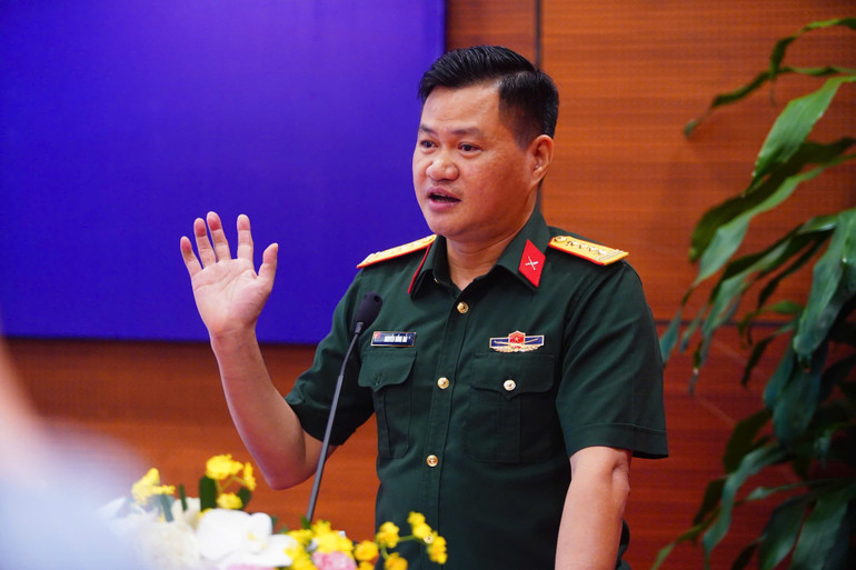 Đại tá, Nhà báo Nguyễn Hồng Hải - Phó Tổng Biên tập báo Quân đội nhân dân. (Ảnh: Duy Phạm/TPO) Đại tá, Nhà báo Nguyễn Hồng Hải - Phó Tổng Biên tập báo Quân đội nhân dân. (Ảnh: Duy Phạm/TPO)