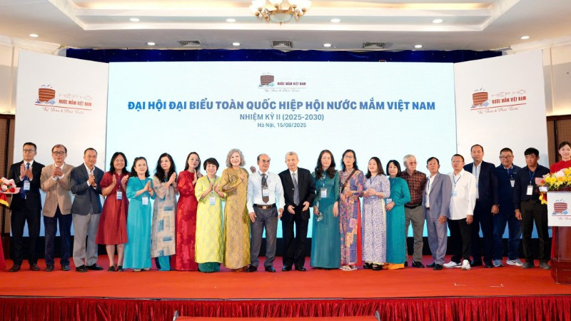 Đại hội đại biểu toàn quốc Hiệp hội Nước mắm Việt Nam có sự tham gia của đông đảo các đại diện ngành nghề ở ba miền đất nước.