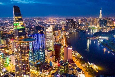 Thành phố Hồ Chí Minh hôm nay. (Ảnh: HOÀNG TRIỀU)