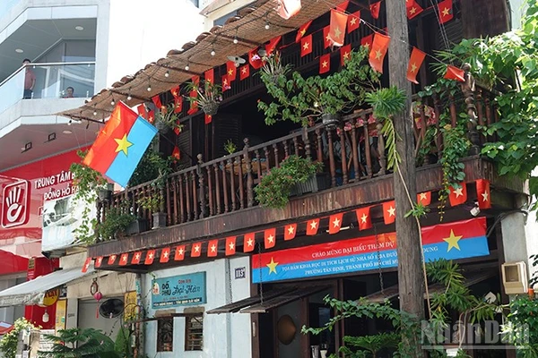 Nhà số 113A đường Đặng Dung, phường Tân Định. (Ảnh: Linh Bảo)