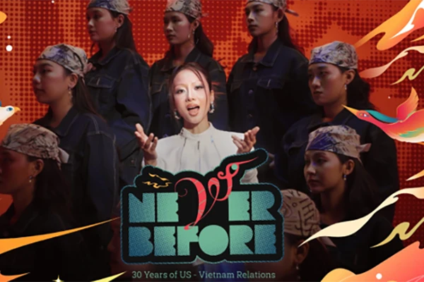 MV "Never Before” mang đến góc nhìn mới mẻ, tập trung vào giới trẻ, về một cột mốc ngoại giao đã định hình tiến trình của Việt Nam-Hoa Kỳ. (Ảnh: Vero)