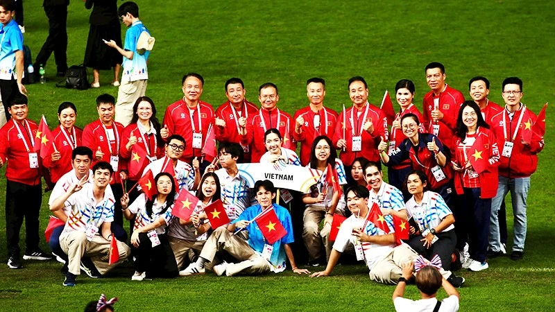 Đoàn Việt Nam xếp hạng 3 toàn đoàn, với 87 Huy chương vàng, 81 Huy chương bạc và 110 Huy chương đồng.