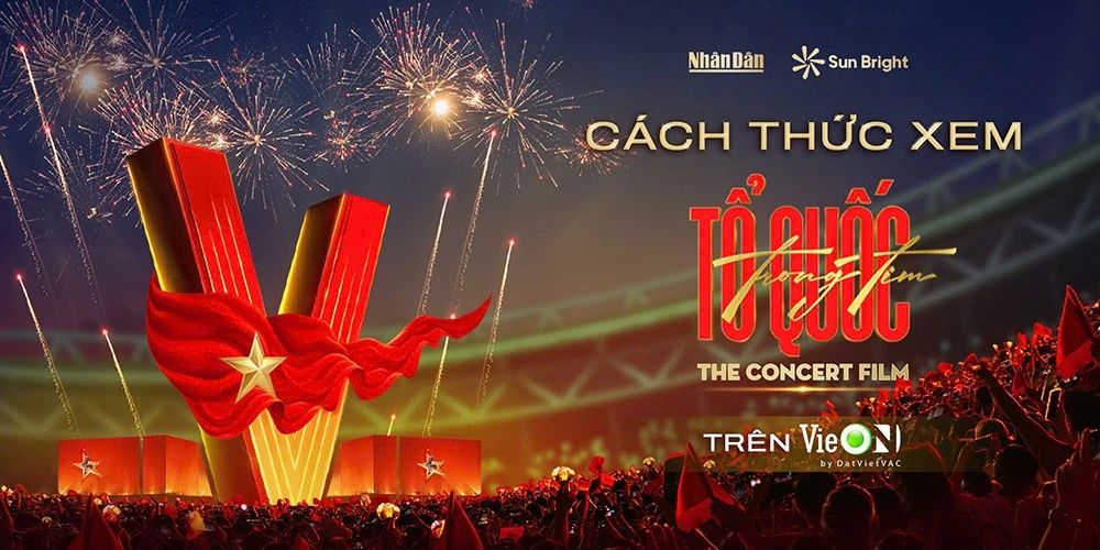 Công chiếu “Tổ quốc trong tim: The concert film” trên nền tảng VieON