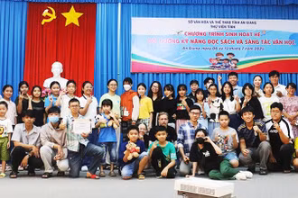 Chương trình với vai trò nòng cốt của Câu lạc bộ Văn học trẻ An Giang là mô hình hay đáng để tham khảo nhằm thắp lửa tình yêu văn học và môn Ngữ văn cho học sinh.