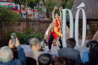 Trích đoạn "Dó" tại cuộc họp báo.