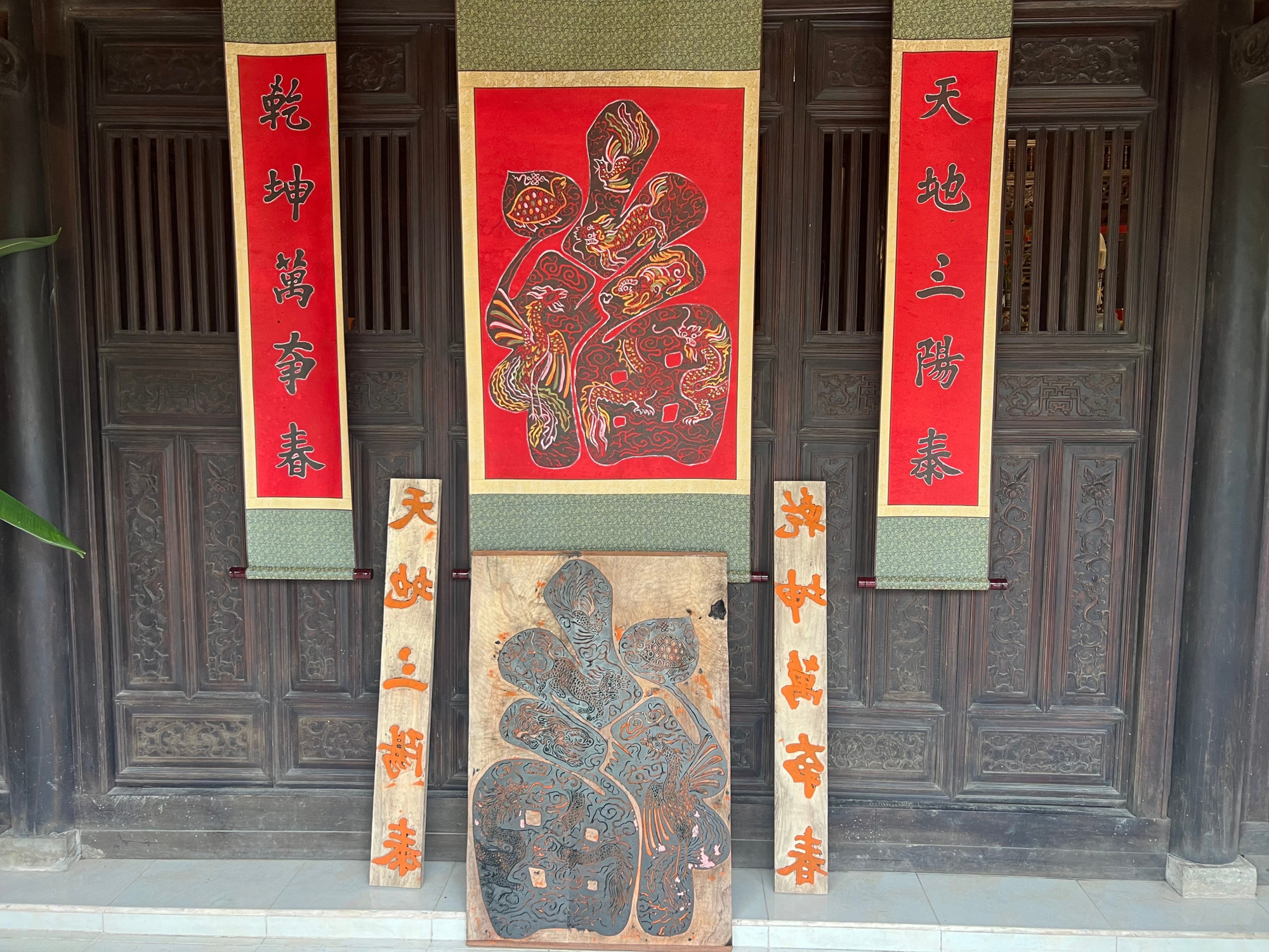 [Ảnh] Tìm lại nghề liễn làng Chuồn