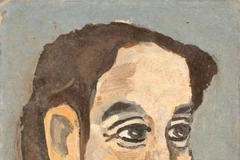 "Chân dung tự họa" của Bùi Xuân Phái xuất hiện trong một phiên đấu tại nhà đấu giá Adjug'Art, Pháp, tháng 10/2025.