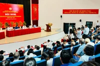 Hội nghị tiếp xúc cử tri với người ứng cử đại biểu Quốc hội khóa XVI trên địa bàn phường Xuân Hòa, phường Bàn Cờ, phường Nhiêu Lộc.