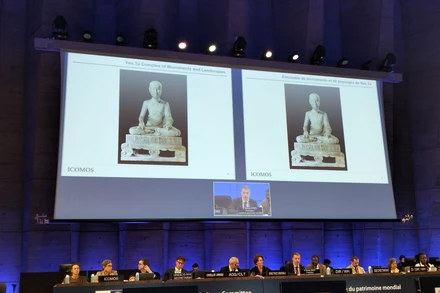 Quần thể di tích và danh lam thắng cảnh Yên Tử - Vĩnh Nghiêm - Côn Sơn, Kiếp Bạc được UNESCO ghi vào danh mục di sản thế giới. (Ảnh: TTXVN)