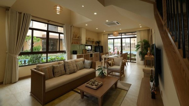 Không gian sống được thiết kế hài hòa giữa công năng và thẩm mỹ, tối ưu trải nghiệm sinh hoạt.