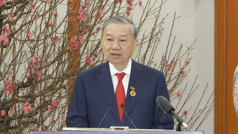 Tổng Bí thư Tô Lâm. (Ảnh: Thống Nhất/TTXVN)