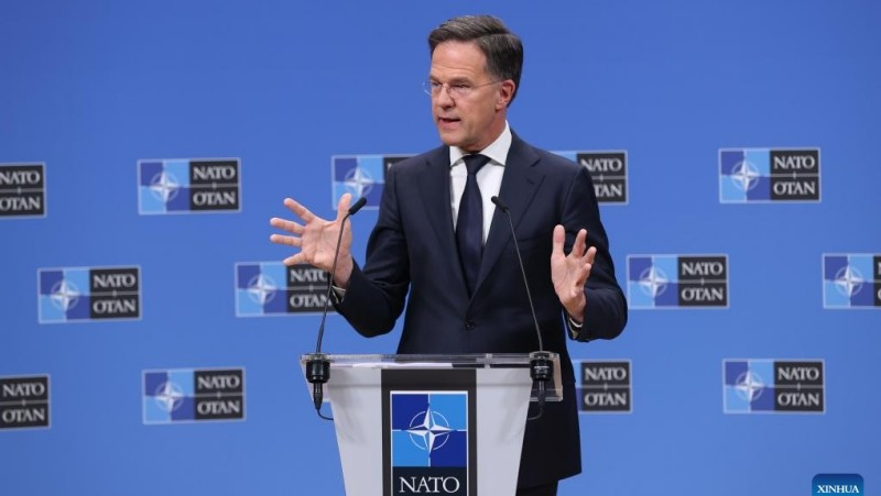 Tổng Thư ký NATO Mark Rutte. (Ảnh: Tân Hoa xã)