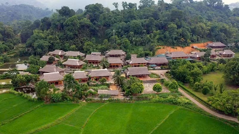 Làng Kim Long, nay là thôn Tân Lập, xã Tân Trào, tỉnh Tuyên Quang hôm nay.