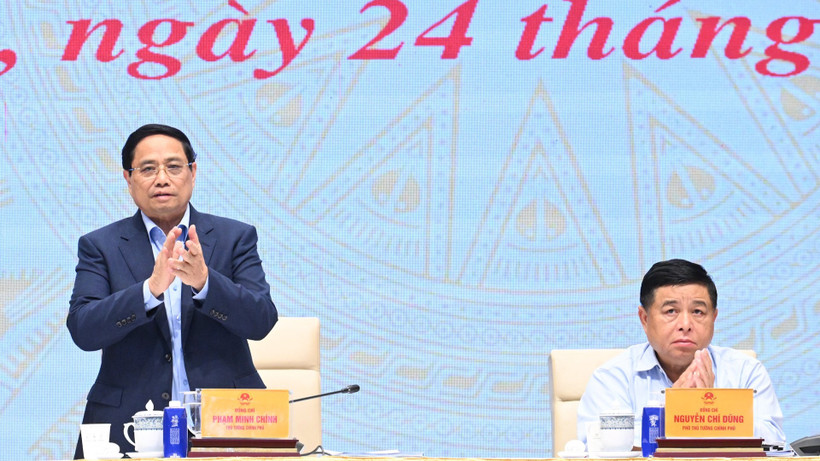 Thủ tướng Phạm Minh Chính dự và chủ trì phiên họp Ban Chỉ đạo của Chính phủ về phát triển khoa học-công nghệ và đổi mới sáng tạo, chuyển đổi số và Đề án 06.